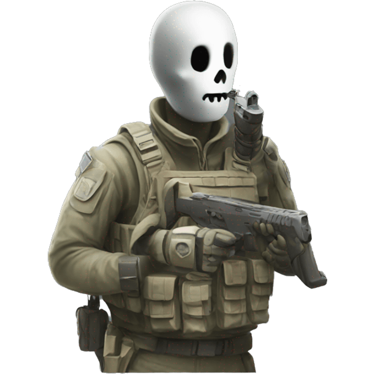 Ghost Call of duty emoji