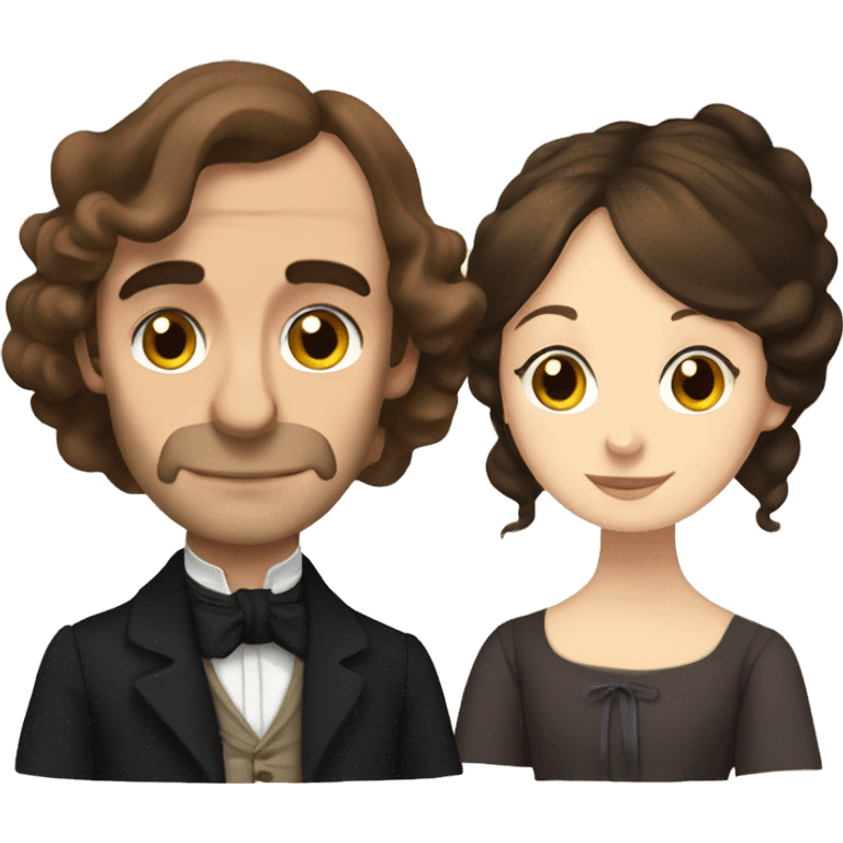 Jane Eyre and mr Rochester emoji