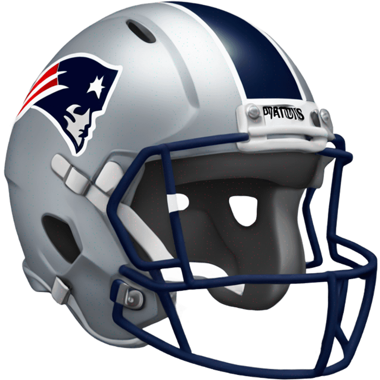 New England patriots helmet  emoji