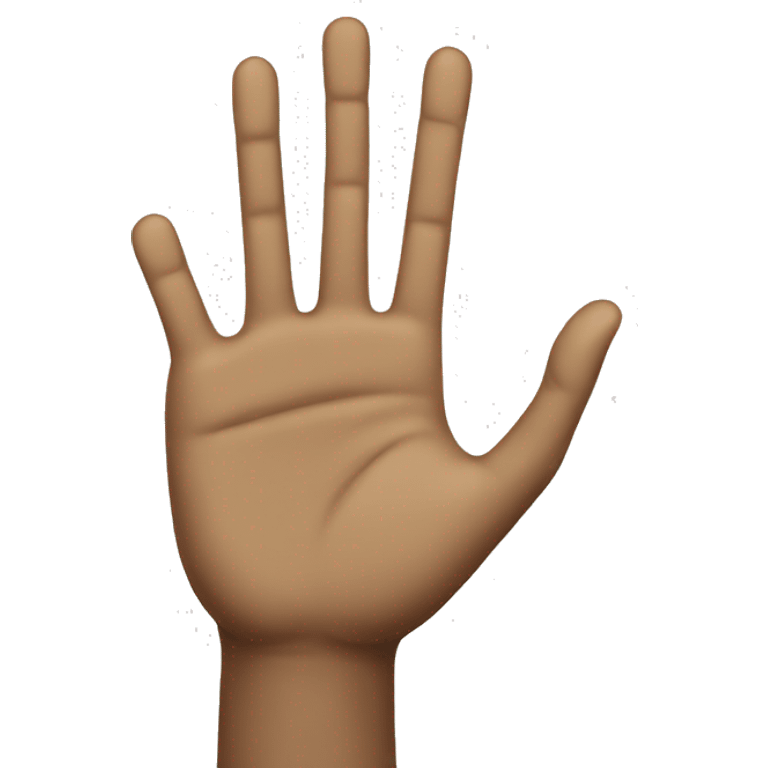 talk to the hand emoji