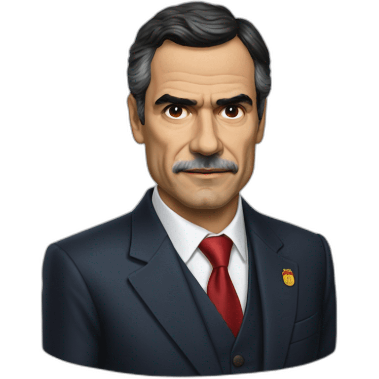 Hyperrealist pedro sanchez president spain emoji