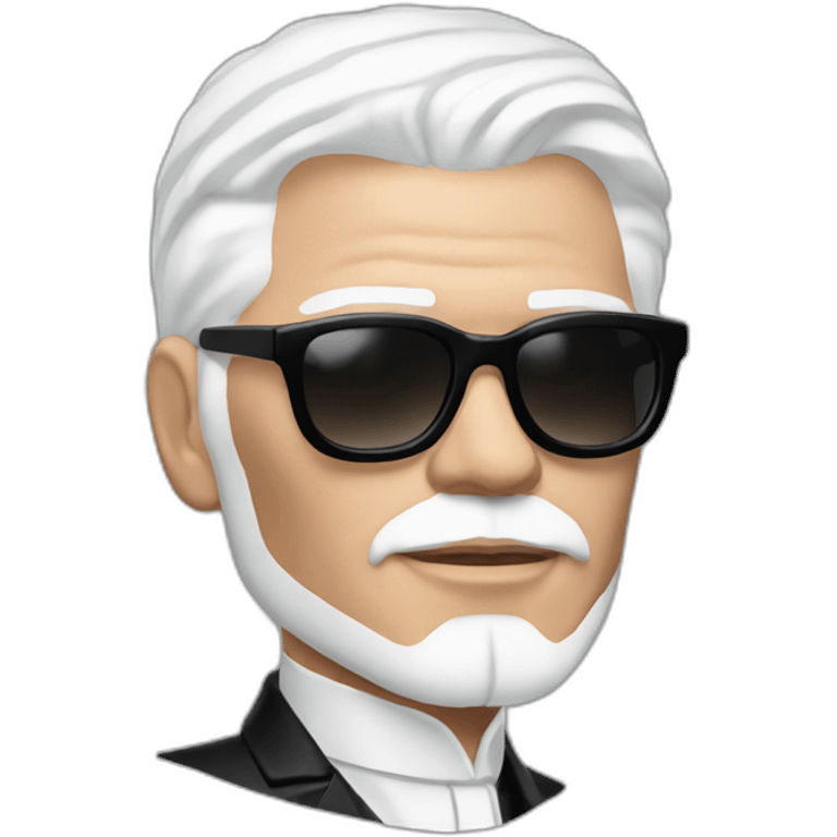 karl lagerfeld emoji