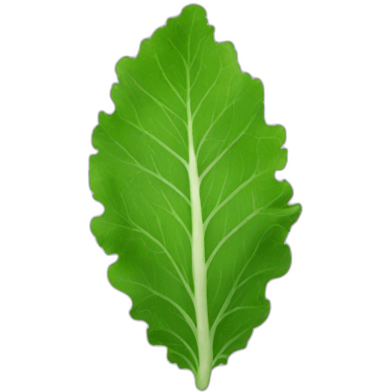 green salad leaf emoji