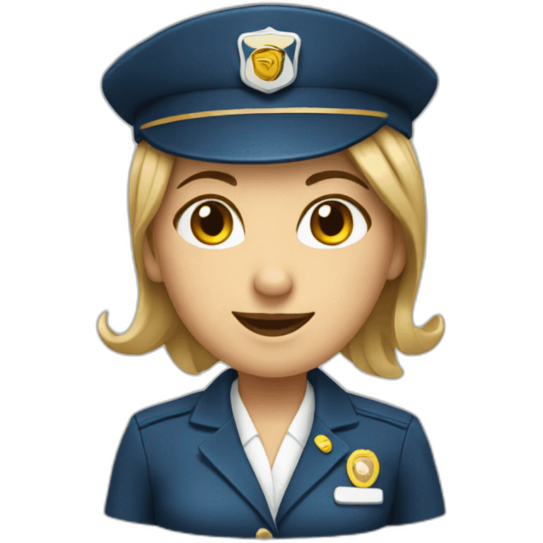 Stewardess emoji