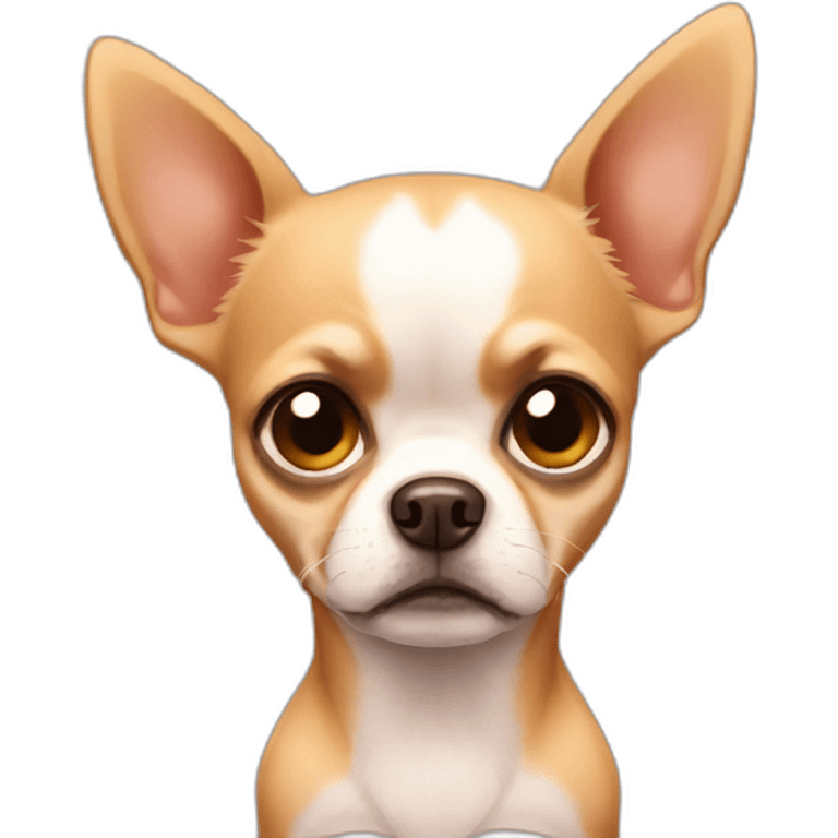 chihuahua sad emoji