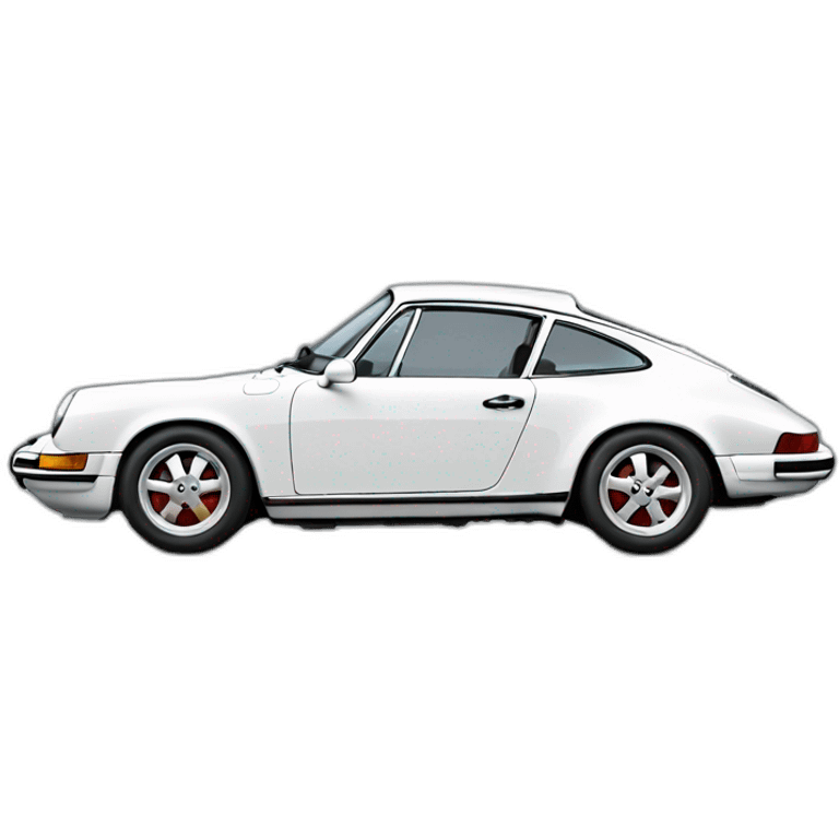 A Porsche 911 emoji