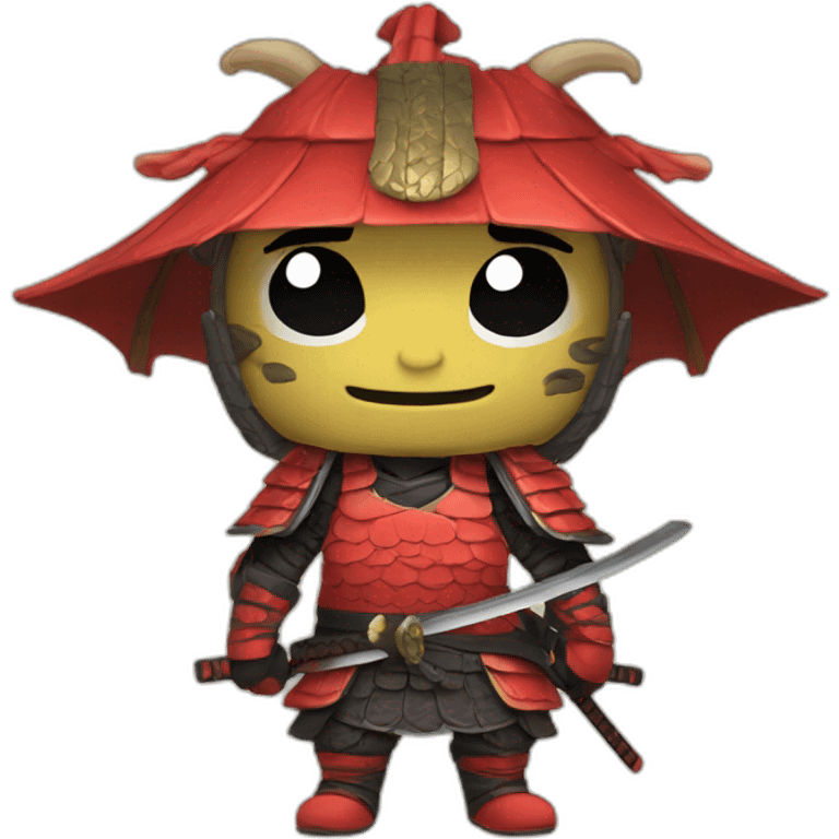 dragon samurai emoji