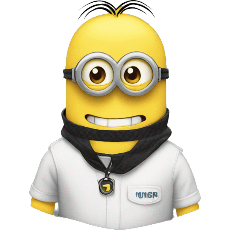 carbon fibre Kevin minion emoji