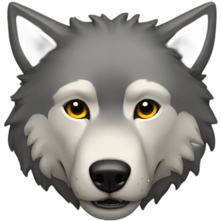 wolf body emoji