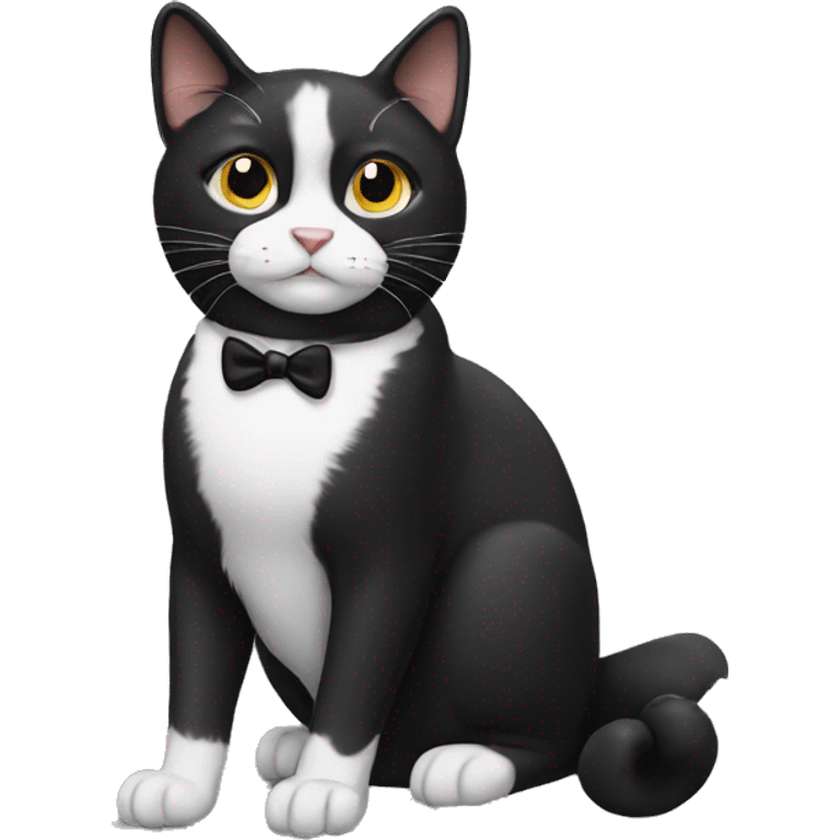 Tuxedo Cat emoji