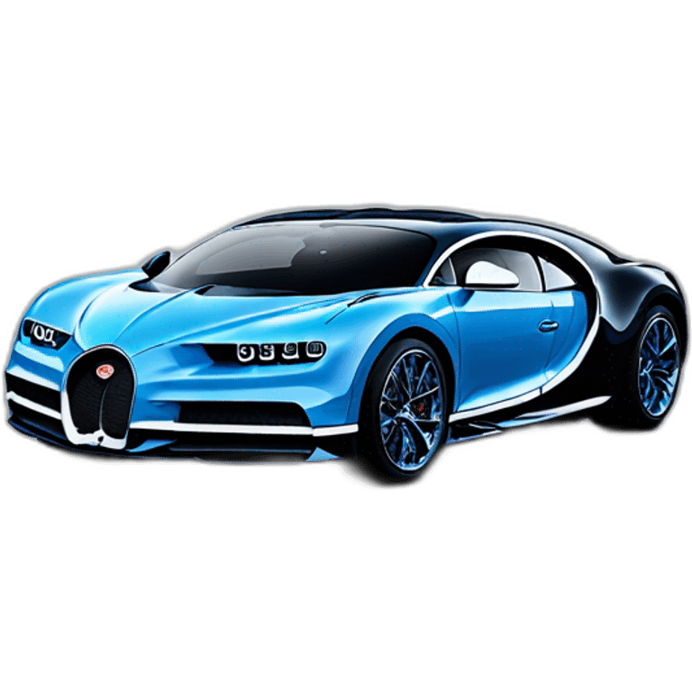 Bugatti chiron logo emoji