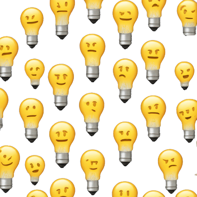 bulb emoji