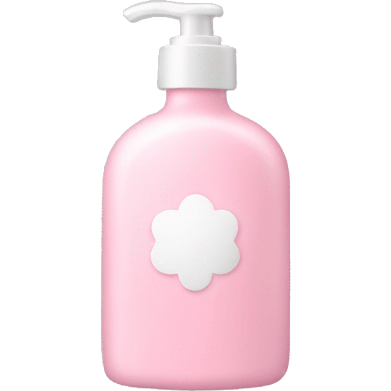 Light pink lotion bottle emoji