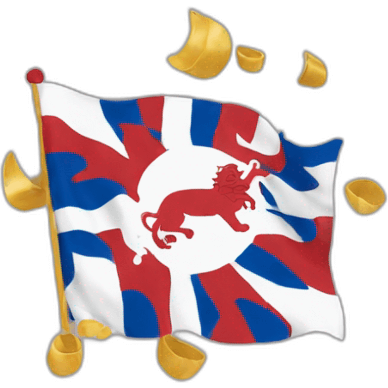 Drapeau Lyon  emoji