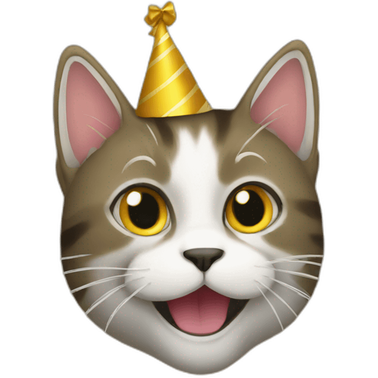 party cat emoji