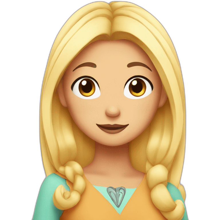 Star Butterfly cartoon emoji