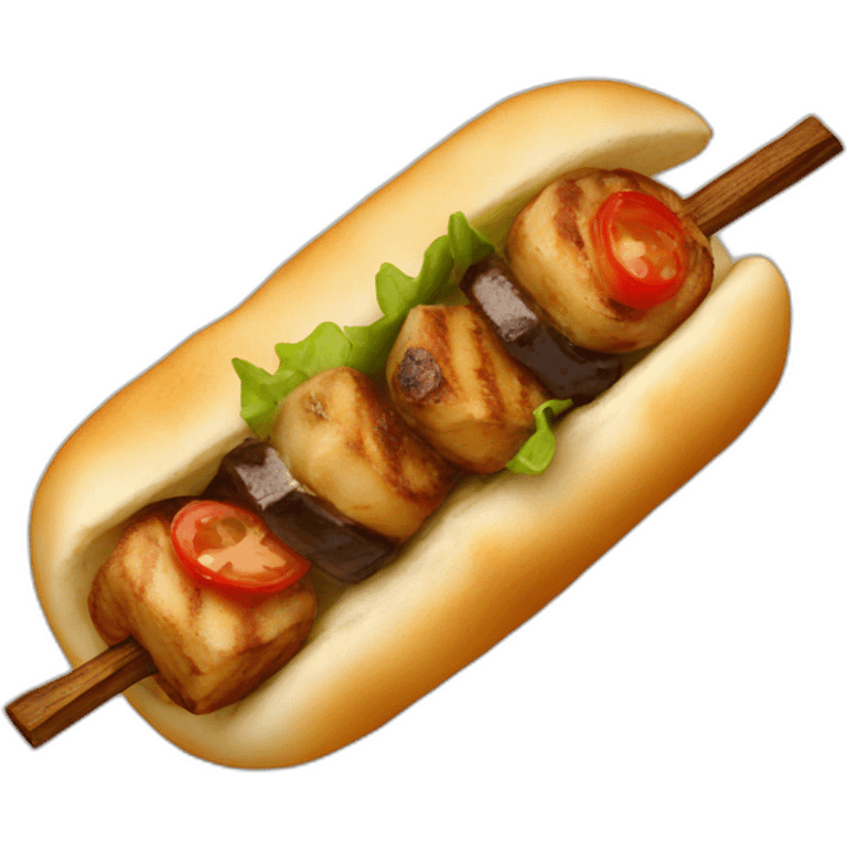 greek souvlaki emoji