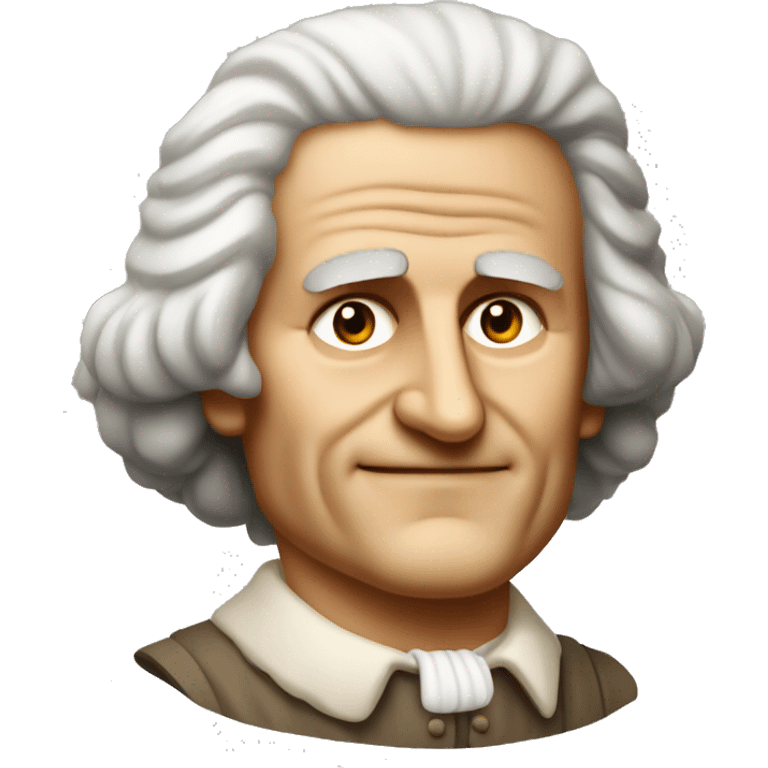 Jean-Jacques Rousseau, Genevan philosopher emoji