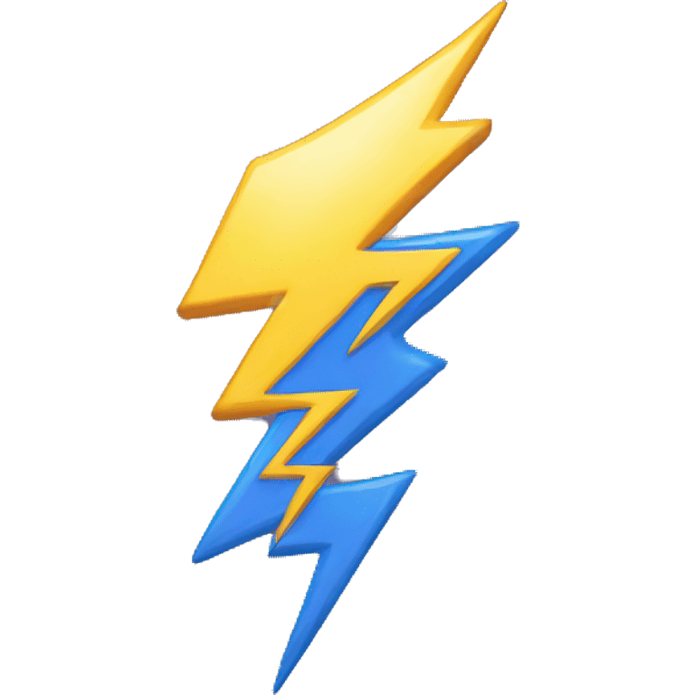 Lightning bolt emoji