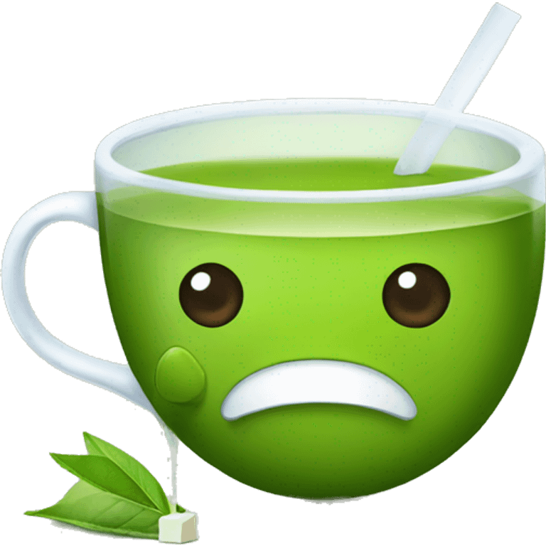 green tea with tea bag emoji