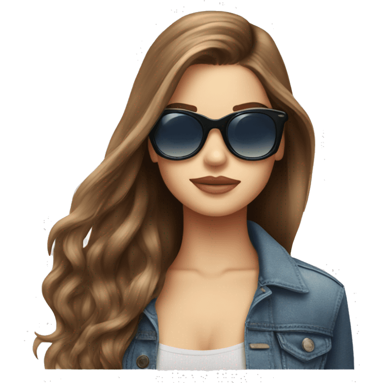 palvin with sunglasses and long hair emoji