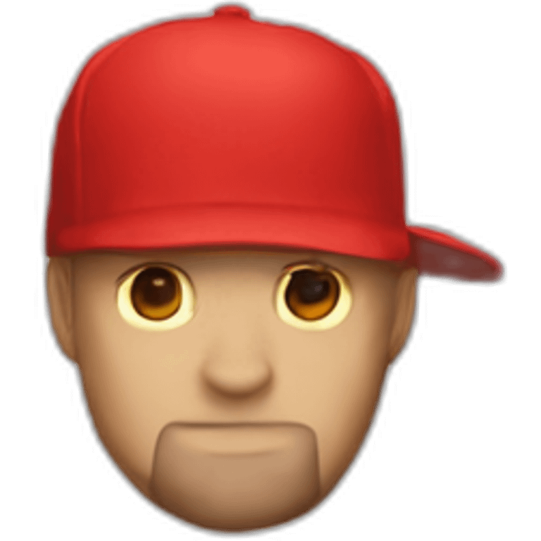 Fred Durst red cap emoji