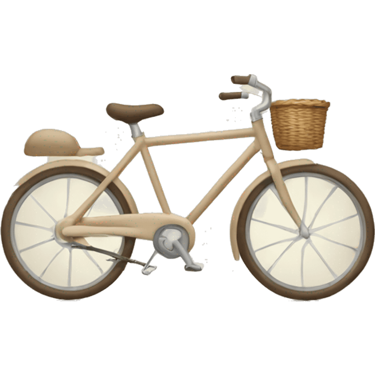 Beige bike emoji