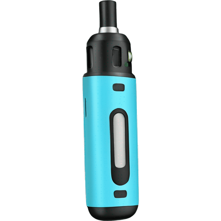 Light blue vape emoji