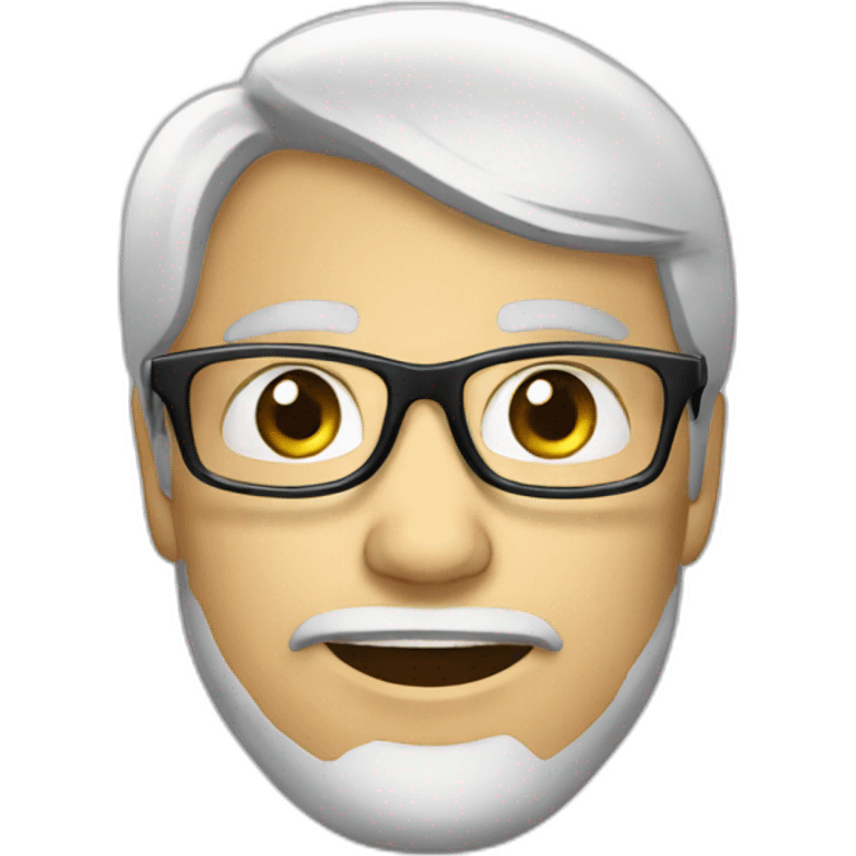 planner-glasses-Chineseman emoji