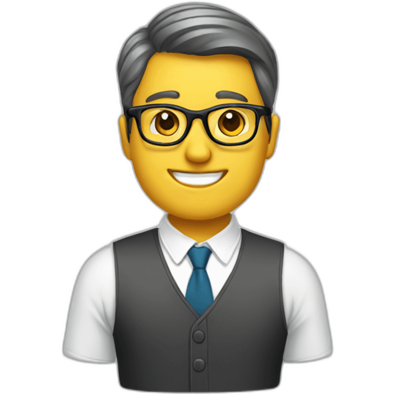 planner-wearing-glasses emoji