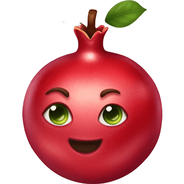 juicy pomegranate emoji