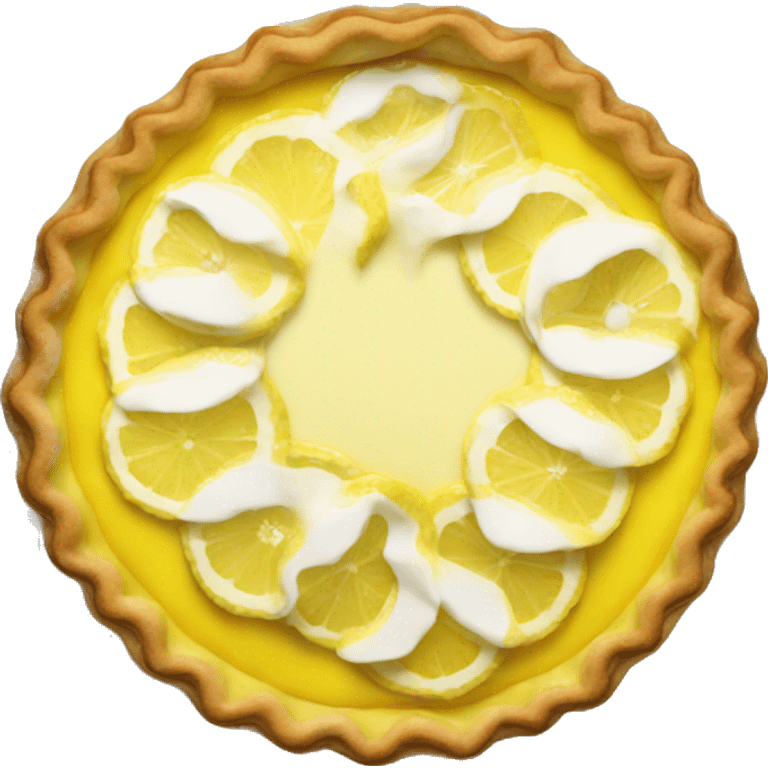 Lemon pie emoji