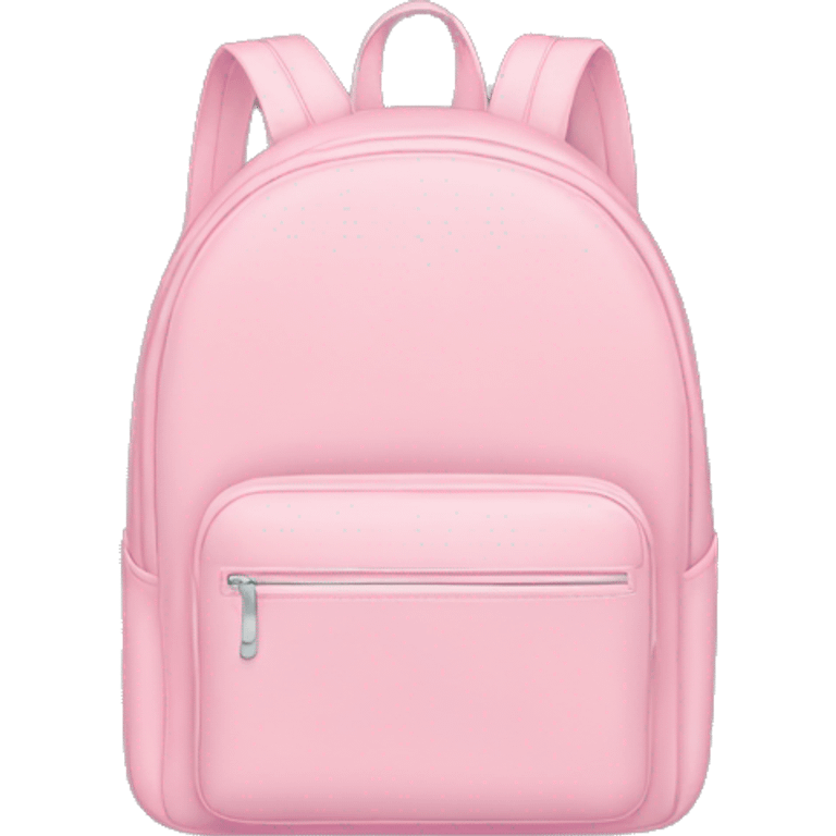 pastel pink backpack  emoji