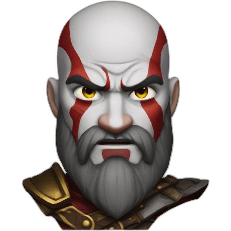 Kratos god of war emoji