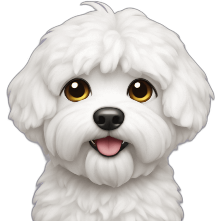 Bichón maltés emoji