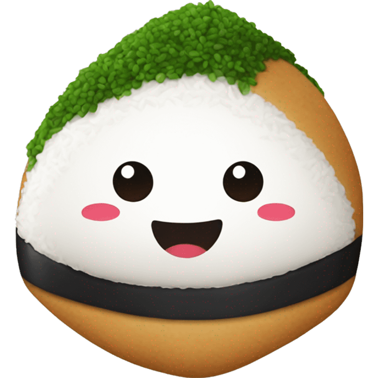 Tasty onigiri emoji