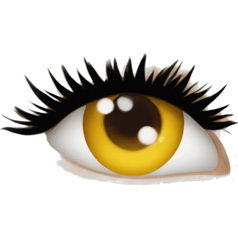 Eyelash extensions emoji