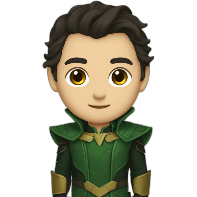 Loki with TVA outfit  emoji