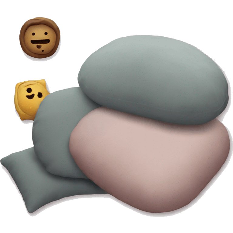 Aesthetic cozy cushion  emoji