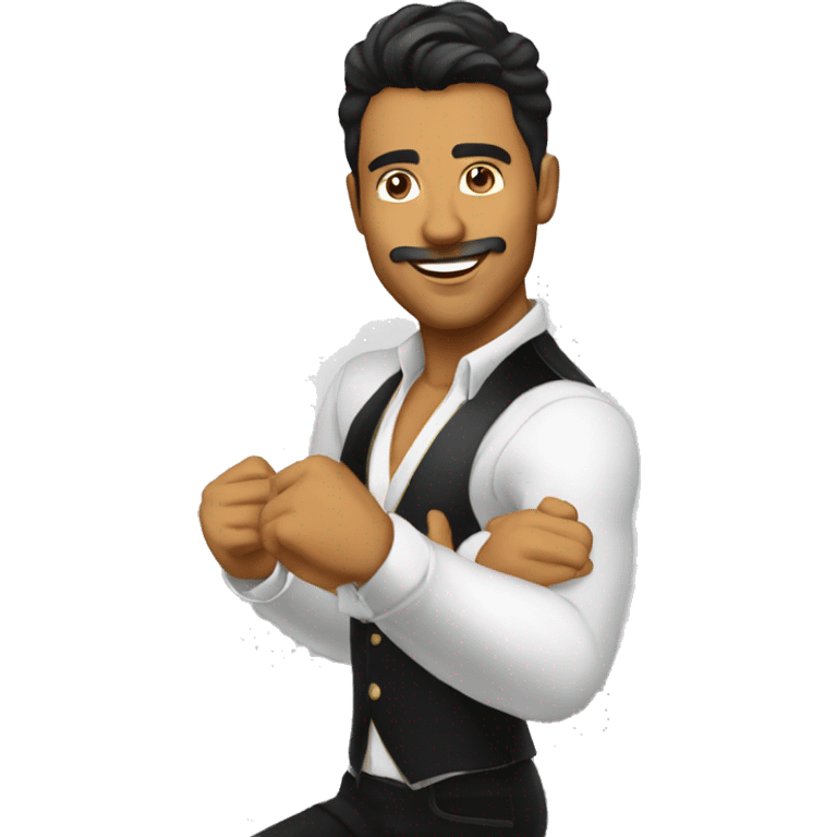 men dancer salsa casino emoji