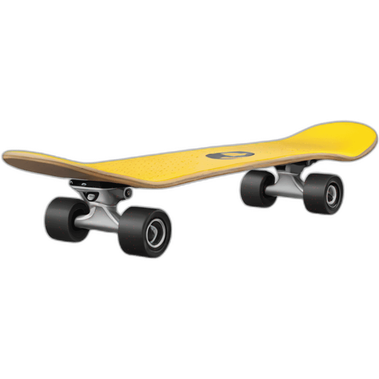 one wheel skateboard emoji