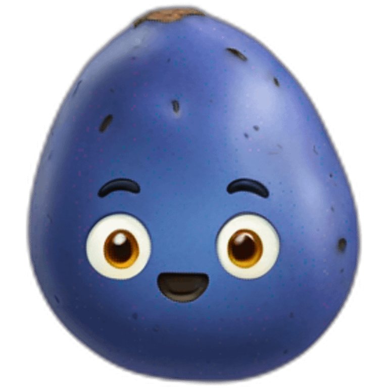 blue-potato emoji