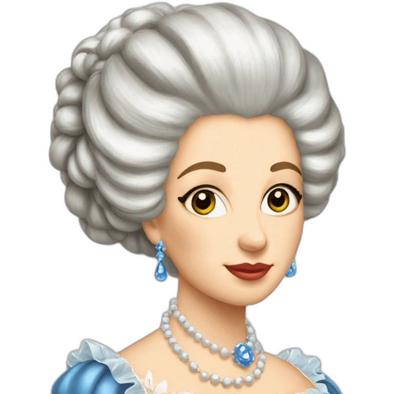 Marie Antoinette emoji