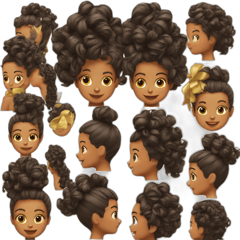 buzz hair children  emoji