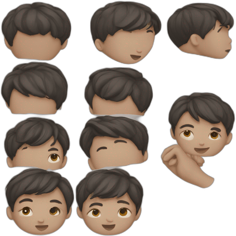 Short Hair Boy emoji