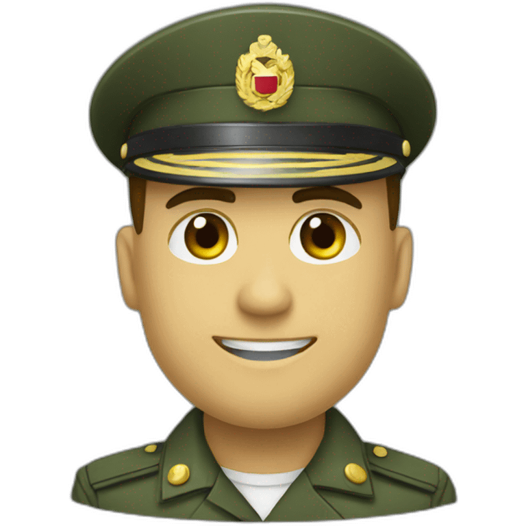 saludo militar emoji