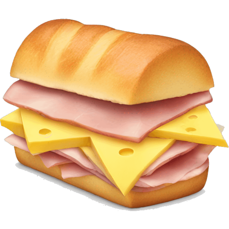 ham, cheese, pineapple sandwich emoji