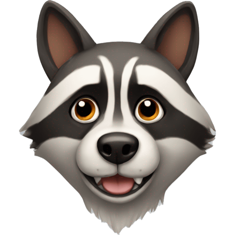 dog Raccoon emoji