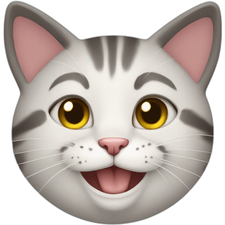 Cat smile emoji