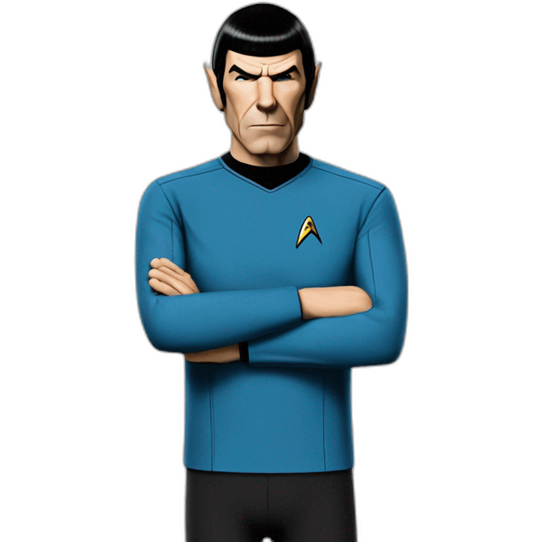 Spock live long and proper emoji